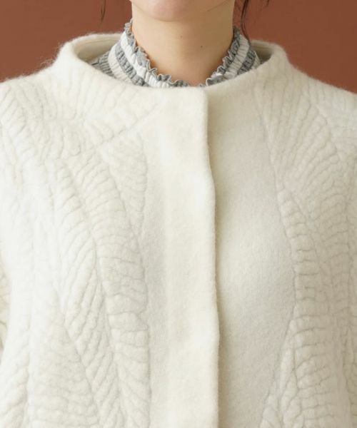Leilian PLUS HOUSE / レリアンプラスハウス テーラードジャケット | ボトルネックロングニットベスト | 詳細10