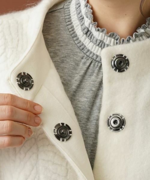 Leilian PLUS HOUSE / レリアンプラスハウス テーラードジャケット | ボトルネックロングニットベスト | 詳細11