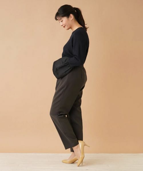 Leilian PLUS HOUSE / レリアンプラスハウス その他パンツ | イージーテーパードパンツ | 詳細2