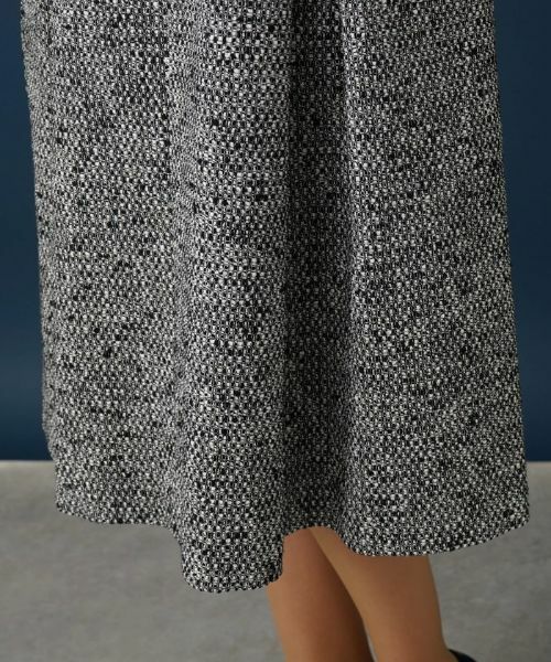 Leilian PLUS HOUSE / レリアンプラスハウス ドレス | 【セレモニー】ミックスツイードタックワンピース | 詳細12