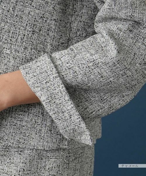 Leilian PLUS HOUSE / レリアンプラスハウス セットアップ | 【セレモニー】ツイードスーツ | 詳細10