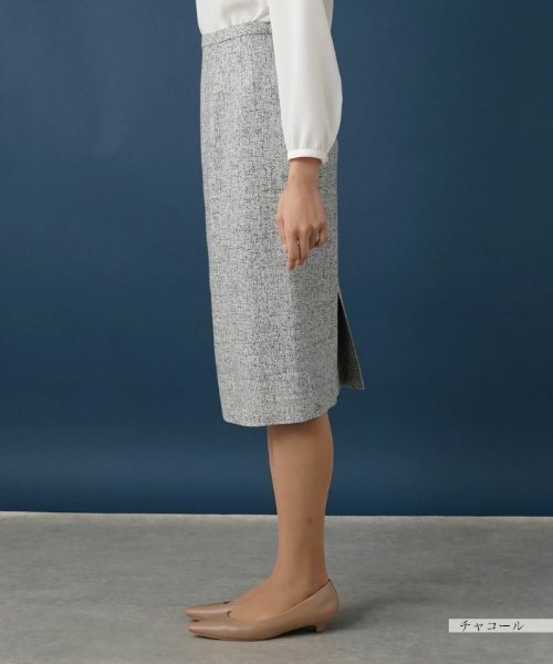 Leilian PLUS HOUSE / レリアンプラスハウス セットアップ | 【セレモニー】ツイードスーツ | 詳細13