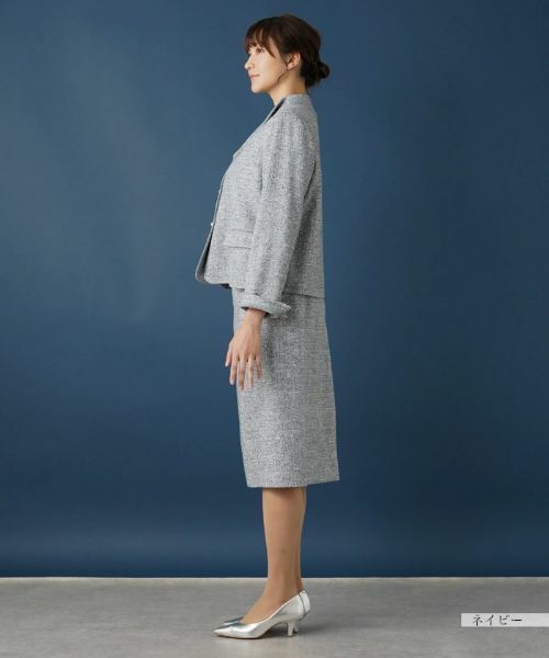 Leilian PLUS HOUSE / レリアンプラスハウス セットアップ | 【セレモニー】ツイードスーツ | 詳細20