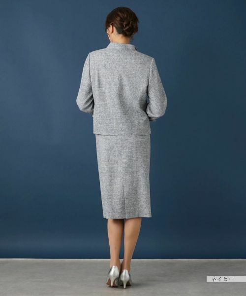 Leilian PLUS HOUSE / レリアンプラスハウス セットアップ | 【セレモニー】ツイードスーツ | 詳細21