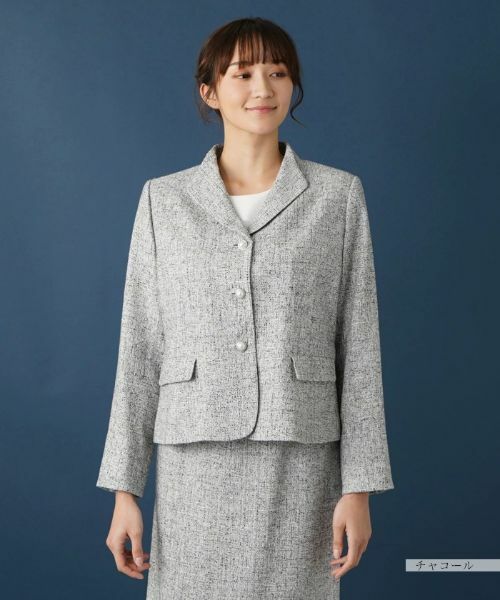 Leilian PLUS HOUSE / レリアンプラスハウス セットアップ | 【セレモニー】ツイードスーツ | 詳細4