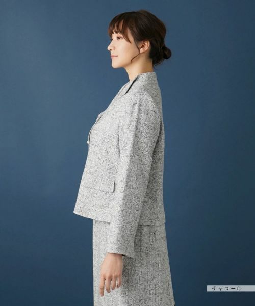 Leilian PLUS HOUSE / レリアンプラスハウス セットアップ | 【セレモニー】ツイードスーツ | 詳細5