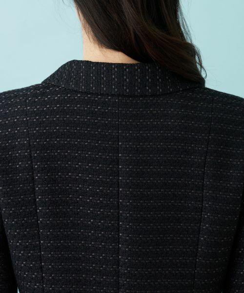 Leilian PLUS HOUSE / レリアンプラスハウス セットアップ | ショールカラーツイードスーツ【セレモニー】 | 詳細14