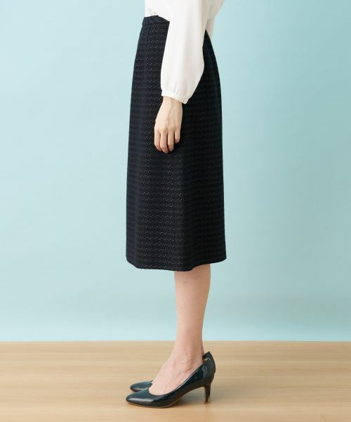 Leilian PLUS HOUSE / レリアンプラスハウス セットアップ | ショールカラーツイードスーツ【セレモニー】 | 詳細19