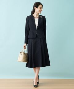 Leilian PLUS HOUSE / レリアンプラスハウス セットアップ | 【セレモニー】ジャカードスーツ