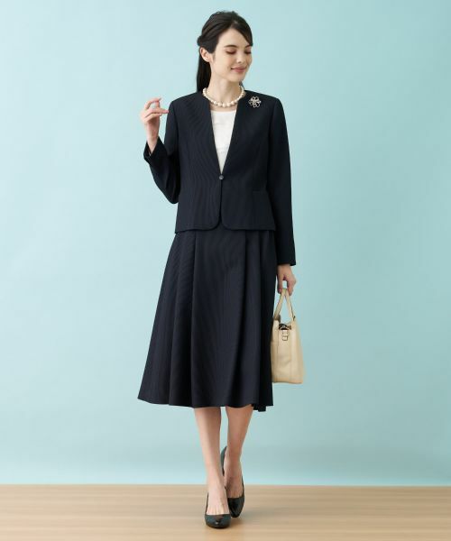 Leilian PLUS HOUSE / レリアンプラスハウス セットアップ | 【セレモニー】ジャカードスーツ | 詳細1