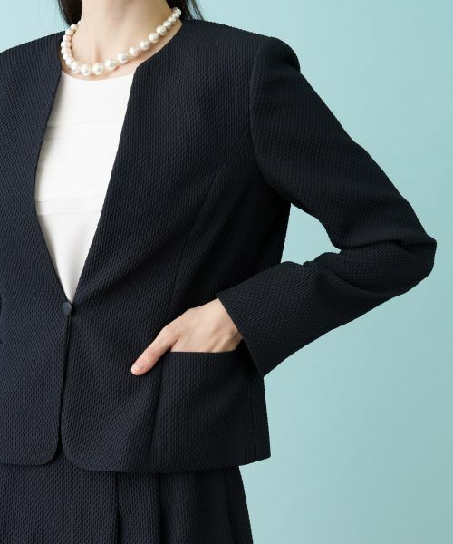 Leilian PLUS HOUSE / レリアンプラスハウス セットアップ | 【セレモニー】ジャカードスーツ | 詳細12