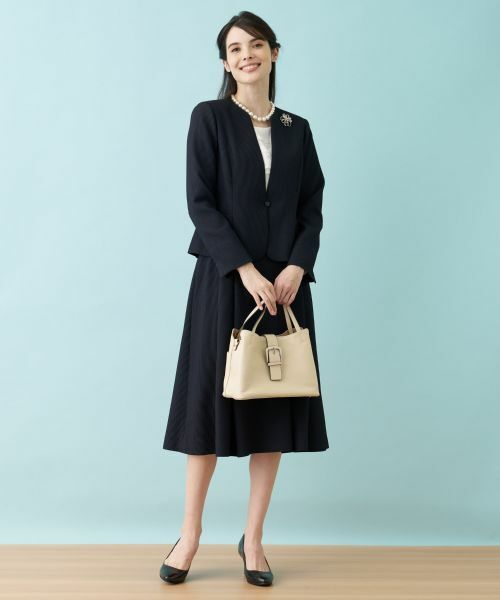 Leilian PLUS HOUSE / レリアンプラスハウス セットアップ | 【セレモニー】ジャカードスーツ | 詳細2