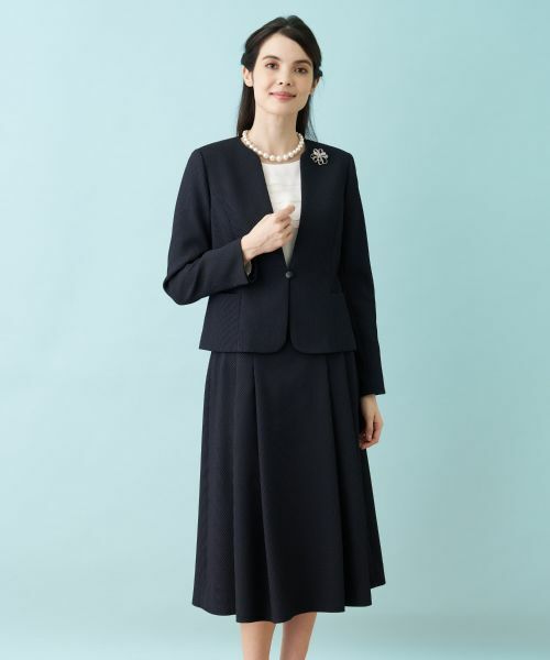 Leilian PLUS HOUSE / レリアンプラスハウス セットアップ | 【セレモニー】ジャカードスーツ | 詳細25