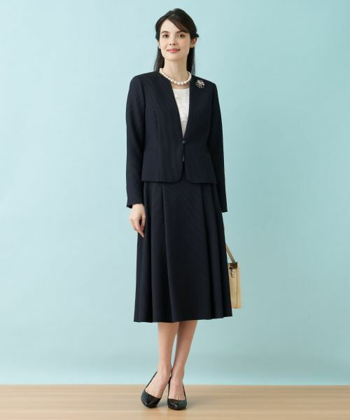 Leilian PLUS HOUSE / レリアンプラスハウス セットアップ | 【セレモニー】ジャカードスーツ | 詳細3