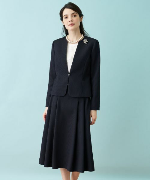 Leilian PLUS HOUSE / レリアンプラスハウス セットアップ | 【セレモニー】ジャカードスーツ | 詳細6