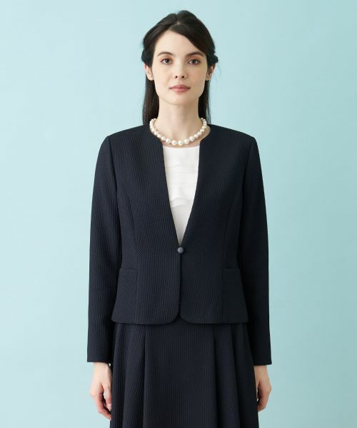 Leilian PLUS HOUSE / レリアンプラスハウス セットアップ | 【セレモニー】ジャカードスーツ | 詳細7