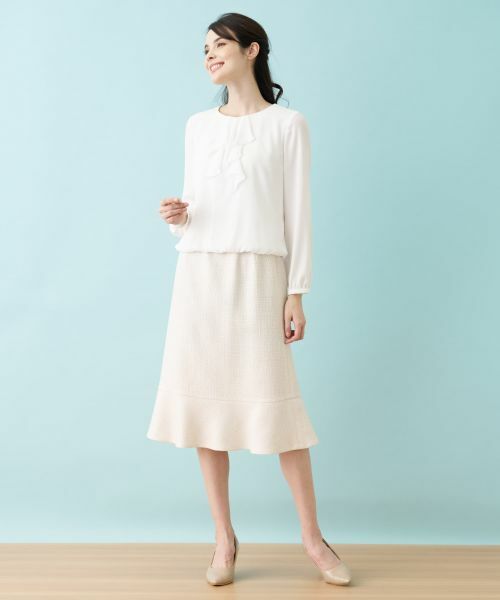 Leilian PLUS HOUSE / レリアンプラスハウス シャツ・ブラウス | 【セレモニー】ラッフルフリルブラウス | 詳細14