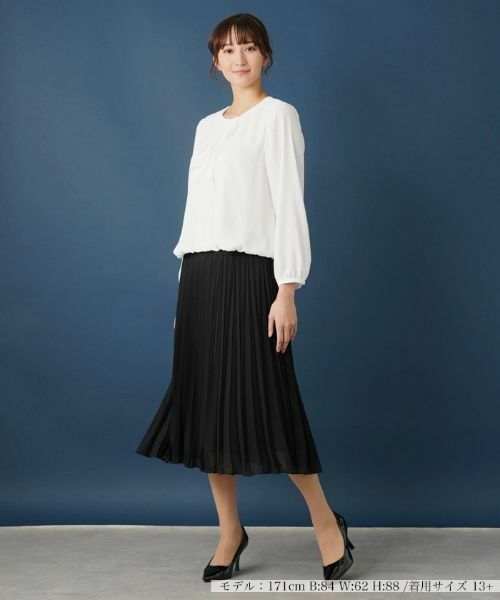 Leilian PLUS HOUSE / レリアンプラスハウス シャツ・ブラウス | 【セレモニー】ラッフルフリルブラウス | 詳細19