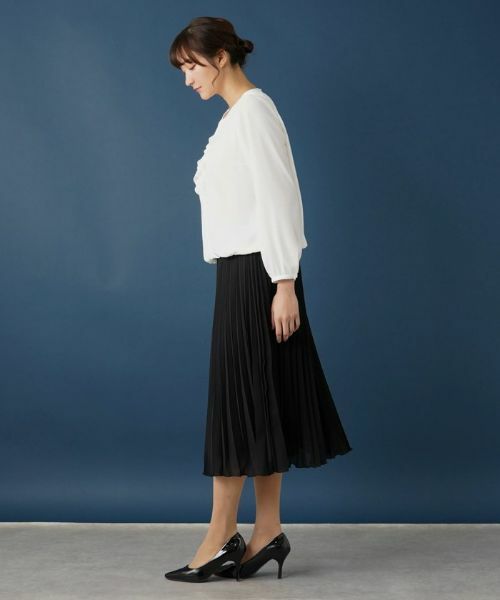 Leilian PLUS HOUSE / レリアンプラスハウス シャツ・ブラウス | 【セレモニー】ラッフルフリルブラウス | 詳細20