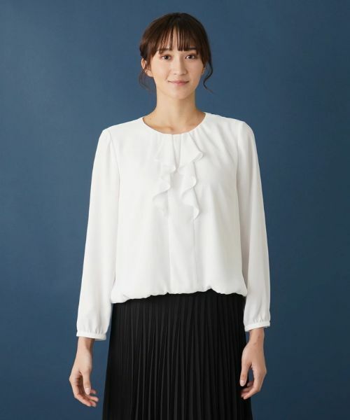 Leilian PLUS HOUSE / レリアンプラスハウス シャツ・ブラウス | 【セレモニー】ラッフルフリルブラウス | 詳細22
