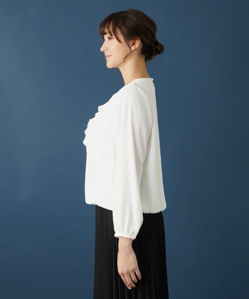 Leilian PLUS HOUSE / レリアンプラスハウス シャツ・ブラウス | 【セレモニー】ラッフルフリルブラウス | 詳細23