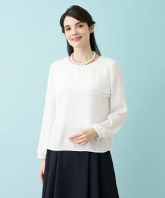 Leilian PLUS HOUSE / レリアンプラスハウス シャツ・ブラウス | 【セレモニー】ティアードフリルブラウス