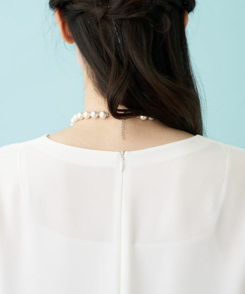 Leilian PLUS HOUSE / レリアンプラスハウス シャツ・ブラウス | 【セレモニー】ティアードフリルブラウス | 詳細10