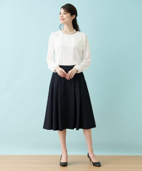 Leilian PLUS HOUSE / レリアンプラスハウス シャツ・ブラウス | 【セレモニー】ティアードフリルブラウス | 詳細13