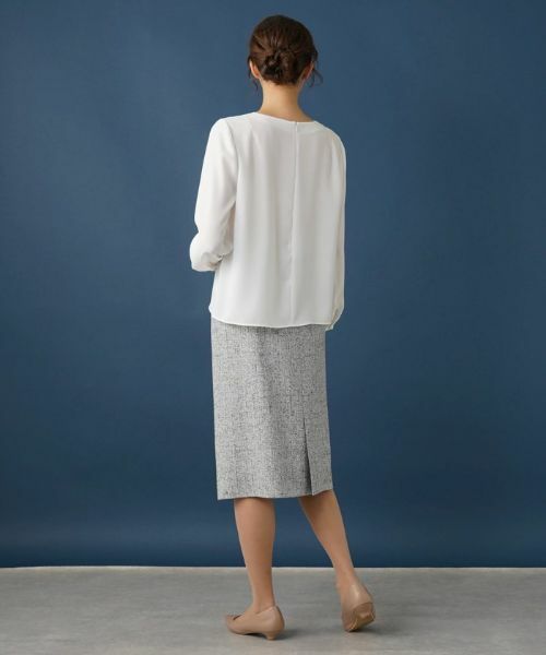 Leilian PLUS HOUSE / レリアンプラスハウス シャツ・ブラウス | 【セレモニー】ティアードフリルブラウス | 詳細18