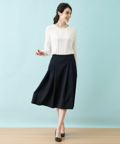 Leilian PLUS HOUSE / レリアンプラスハウス シャツ・ブラウス | 【セレモニー】ティアードフリルブラウス | 詳細2