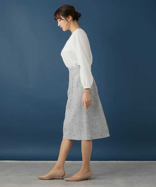 Leilian PLUS HOUSE / レリアンプラスハウス シャツ・ブラウス | 【セレモニー】ティアードフリルブラウス | 詳細20