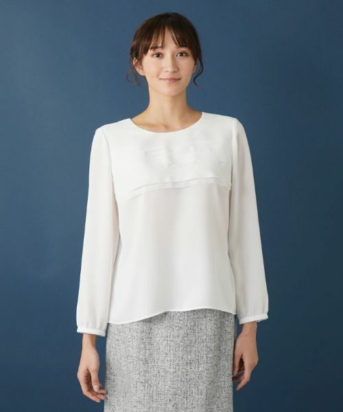 Leilian PLUS HOUSE / レリアンプラスハウス シャツ・ブラウス | 【セレモニー】ティアードフリルブラウス | 詳細22