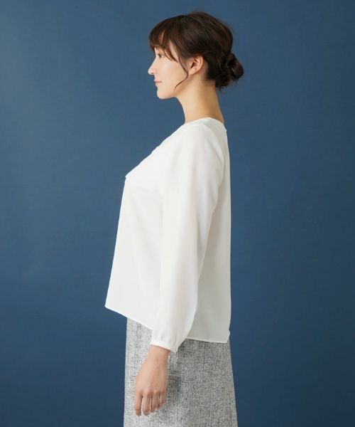 Leilian PLUS HOUSE / レリアンプラスハウス シャツ・ブラウス | 【セレモニー】ティアードフリルブラウス | 詳細23