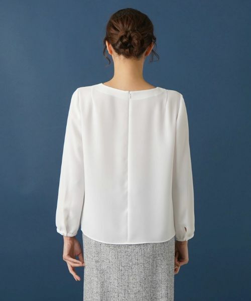 Leilian PLUS HOUSE / レリアンプラスハウス シャツ・ブラウス | 【セレモニー】ティアードフリルブラウス | 詳細24