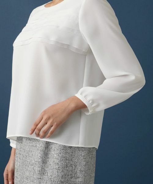 Leilian PLUS HOUSE / レリアンプラスハウス シャツ・ブラウス | 【セレモニー】ティアードフリルブラウス | 詳細27