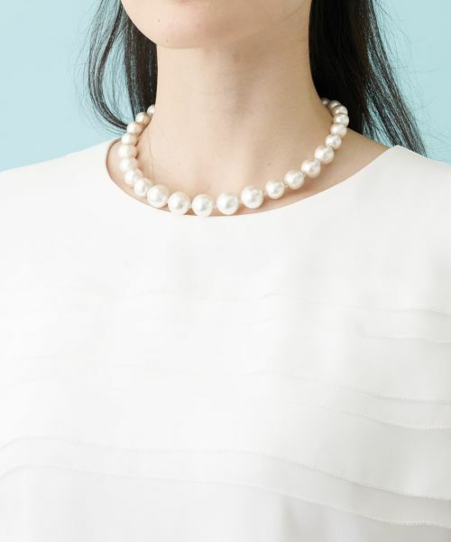 Leilian PLUS HOUSE / レリアンプラスハウス シャツ・ブラウス | 【セレモニー】ティアードフリルブラウス | 詳細9