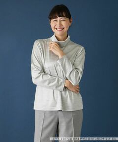 Leilian PLUS HOUSE / レリアンプラスハウス カットソー | 【店舗人気】タートルネックカットソー