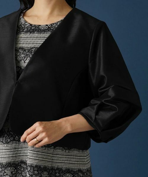 Leilian PLUS HOUSE / レリアンプラスハウス テーラードジャケット | ノーカラージャケット【プラス企画】 | 詳細9