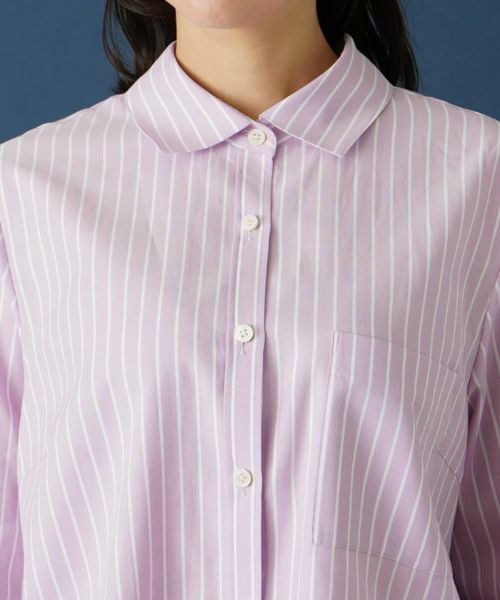 LETS PLEASE ストライプ長袖シャツ LETS PLEASE ストライプ長袖シャツ