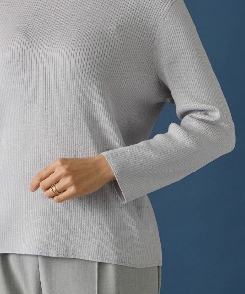 Leilian PLUS HOUSE / レリアンプラスハウス ニット・セーター | ハイネックラメニット | 詳細9