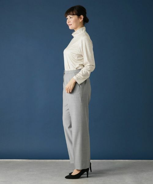 Leilian PLUS HOUSE / レリアンプラスハウス その他パンツ | センタープレスパンツ | 詳細2
