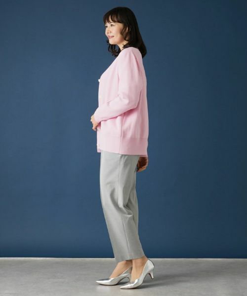 Leilian PLUS HOUSE / レリアンプラスハウス カーディガン・ボレロ | Vネックニットカーディガン | 詳細2