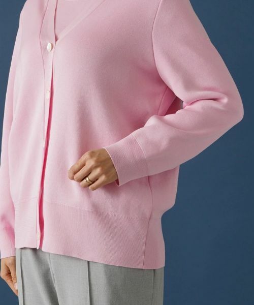 Leilian PLUS HOUSE / レリアンプラスハウス カーディガン・ボレロ | Vネックニットカーディガン | 詳細9