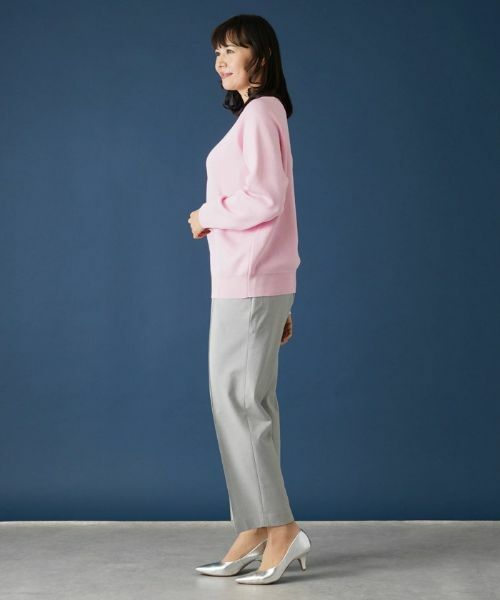 Leilian PLUS HOUSE / レリアンプラスハウス ニット・セーター | クルーネックラグランニット | 詳細2