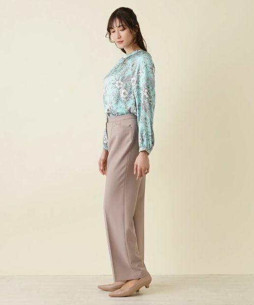 Leilian PLUS HOUSE / レリアンプラスハウス その他パンツ | センタープレスパンツ | 詳細2