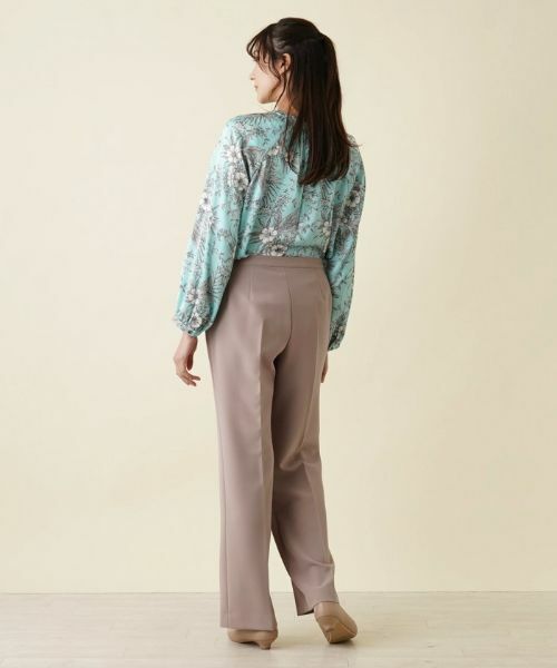 Leilian PLUS HOUSE / レリアンプラスハウス その他パンツ | センタープレスパンツ | 詳細3