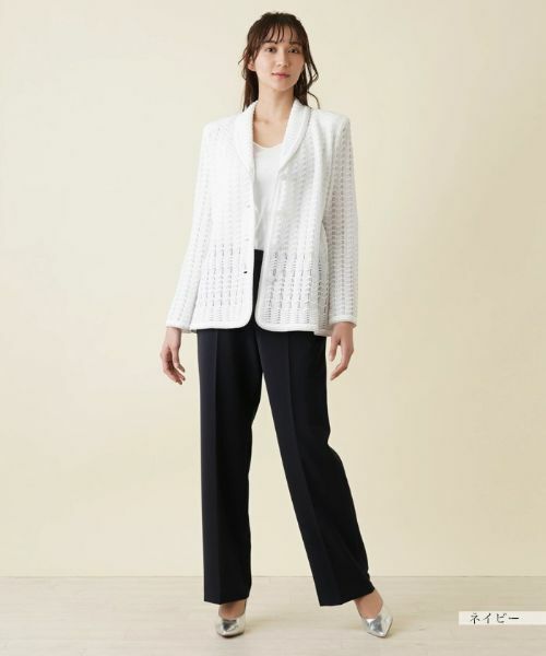 Leilian PLUS HOUSE / レリアンプラスハウス その他パンツ | センタープレスパンツ | 詳細4