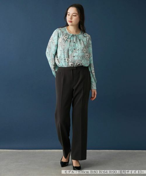 Leilian PLUS HOUSE / レリアンプラスハウス その他パンツ | センタープレスパンツ | 詳細7