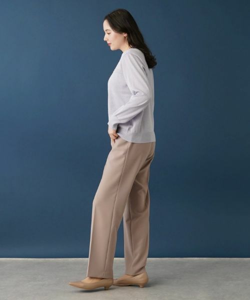 Leilian PLUS HOUSE / レリアンプラスハウス その他パンツ | 【店舗人気】ストレッチテーパードパンツ | 詳細11