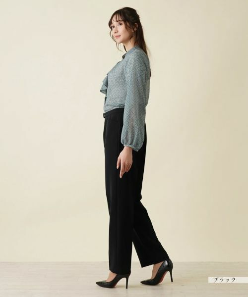 Leilian PLUS HOUSE / レリアンプラスハウス その他パンツ | 【店舗人気】ストレッチテーパードパンツ | 詳細2